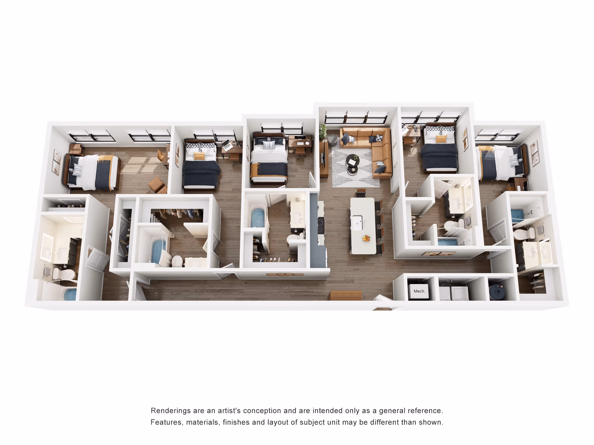 E1 Floor plan placeholder