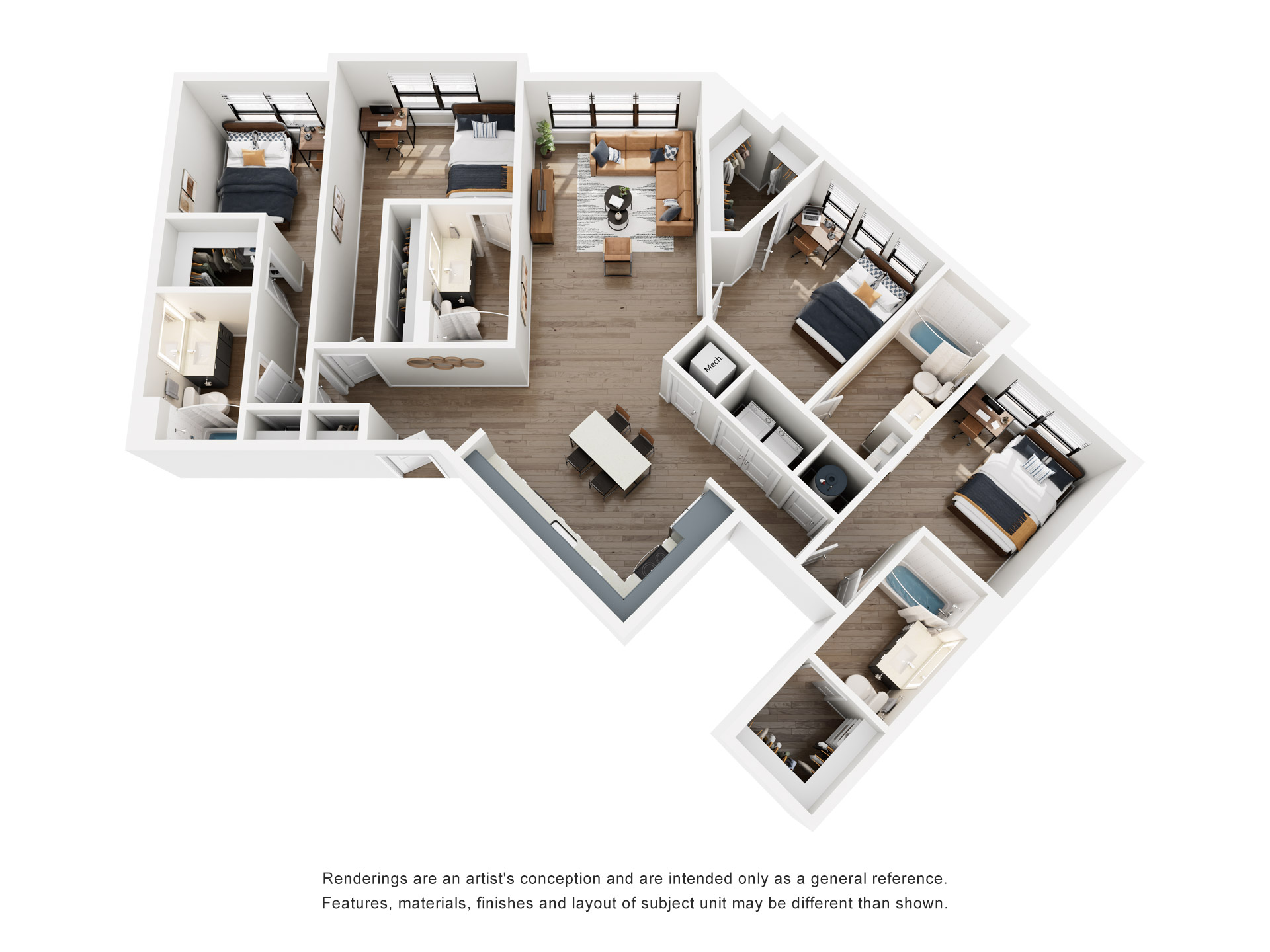 D4 Floor plan