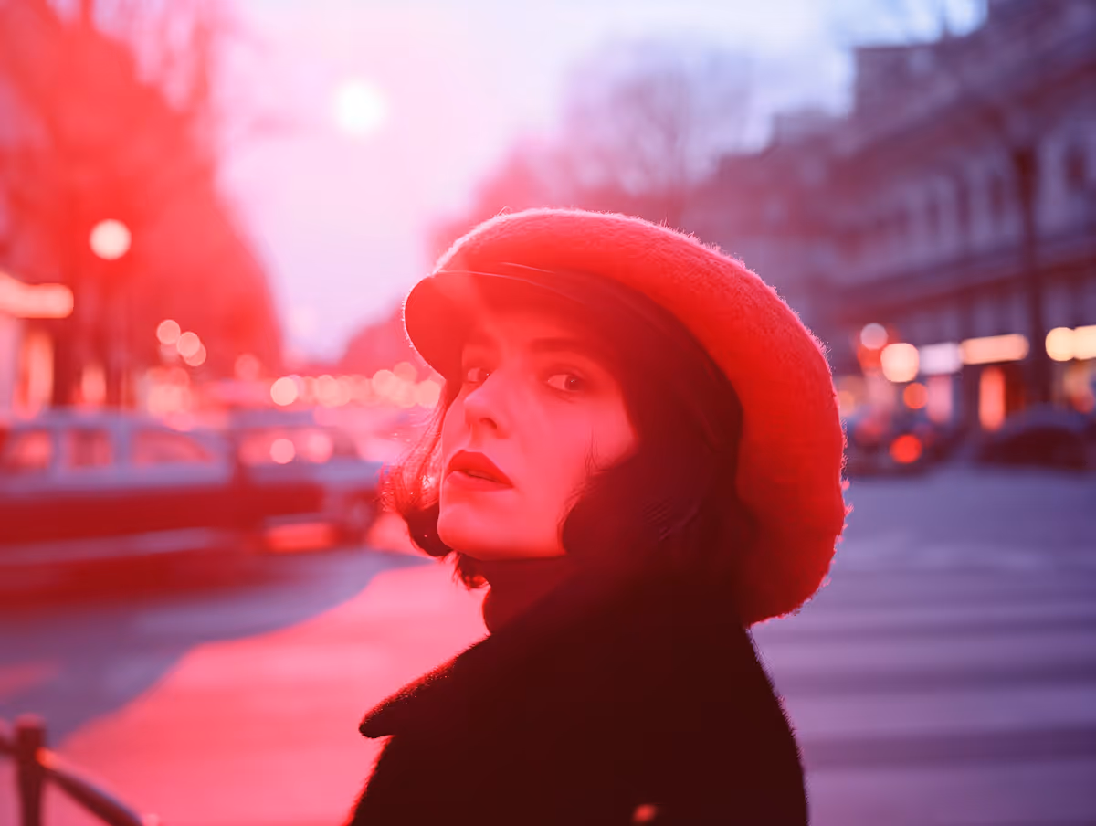  Twilight Muse in Red Beret