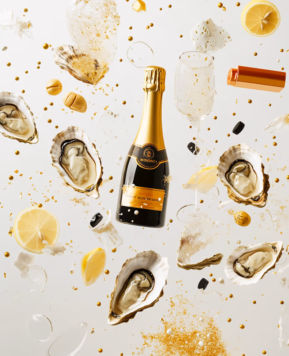  Champagne and Oysters Celebration