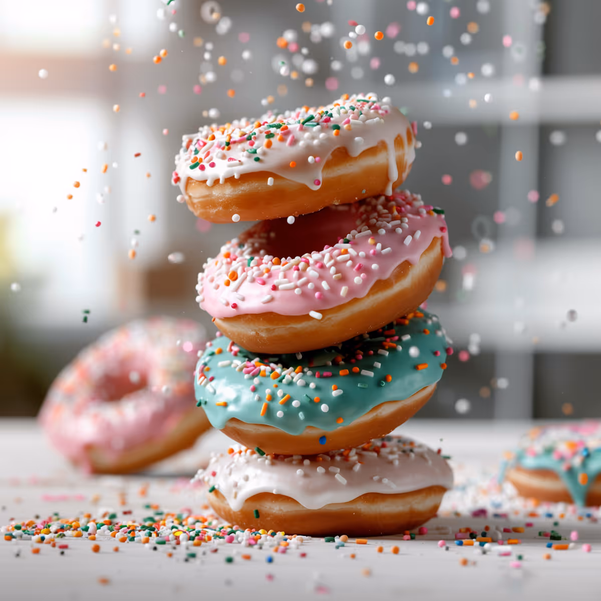  Joyful Donut Arrangement