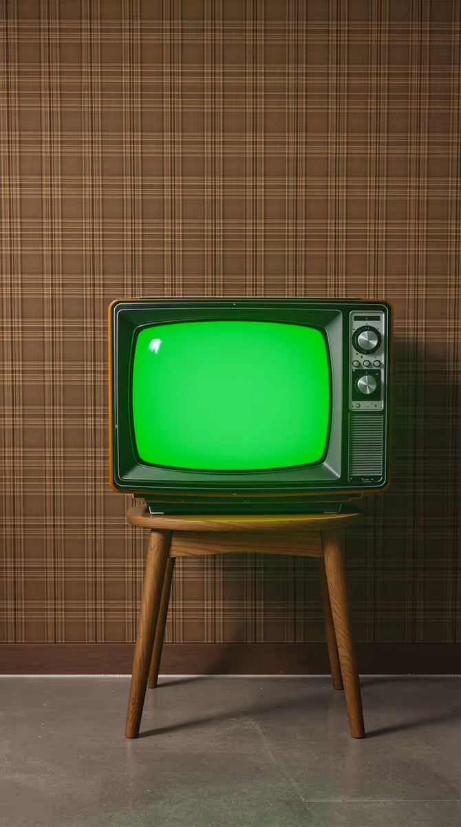 Retro Tube Television