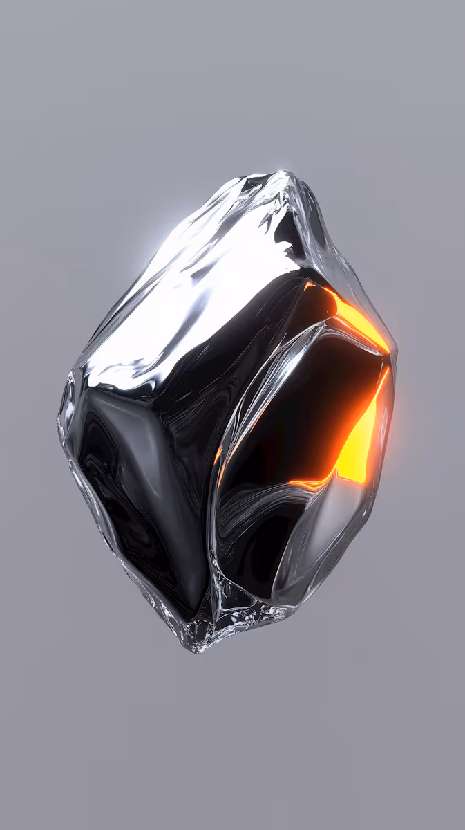 Futuristic 3D Object