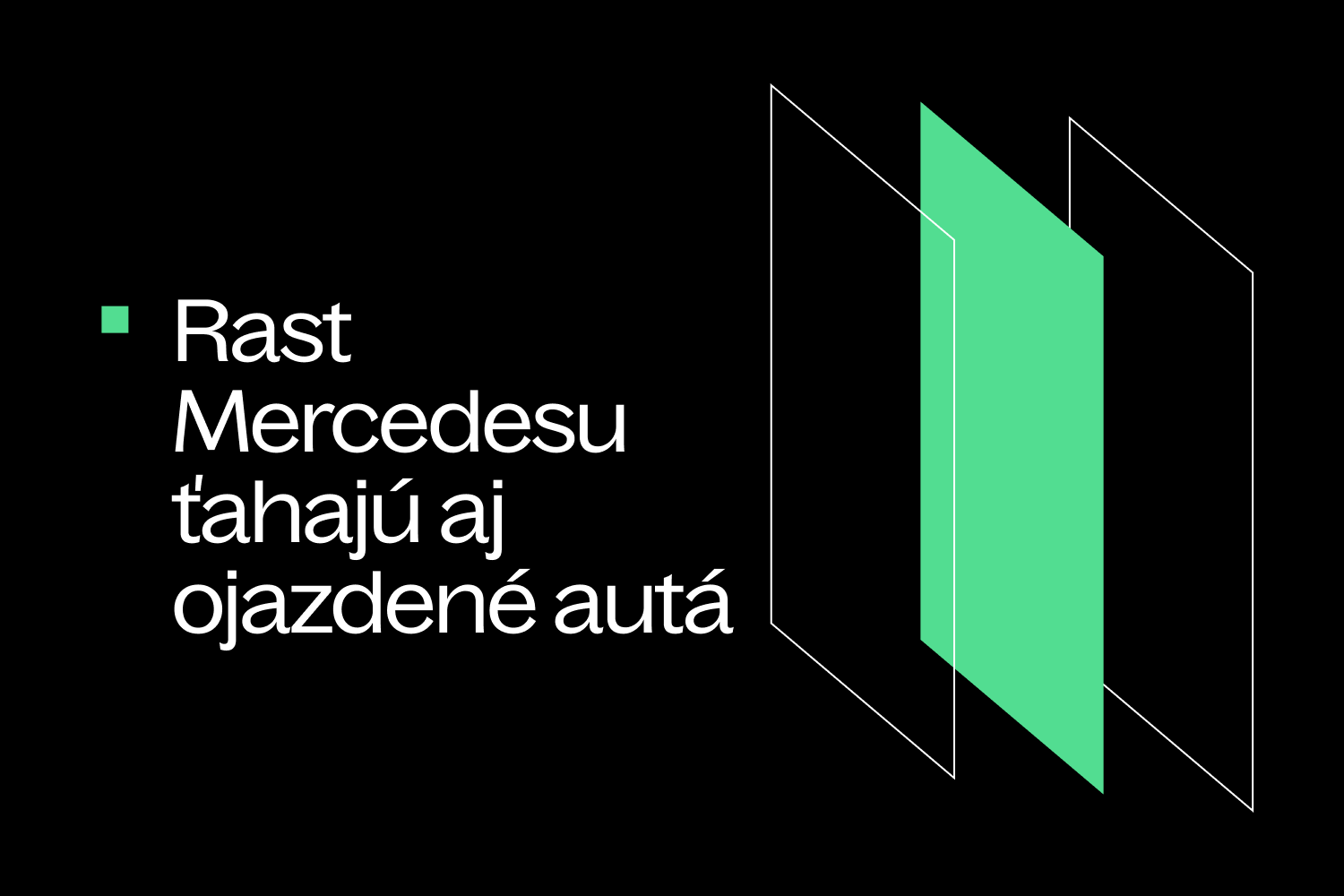 Mercedes rástol vo vyhľadávaní