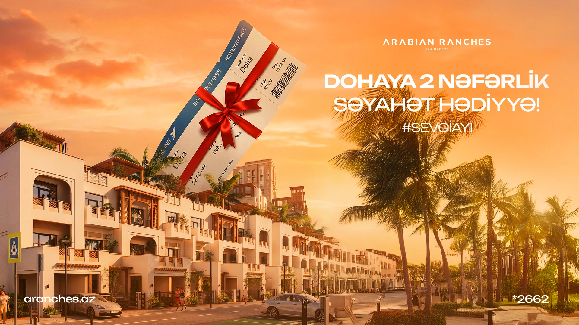 Arabian Ranches Sea Breeze-də investisiya edib Dohaya səyahət qazanmaq mümkündürmü?
