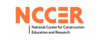 NCCER logo in orange and gray, representing construction education and research