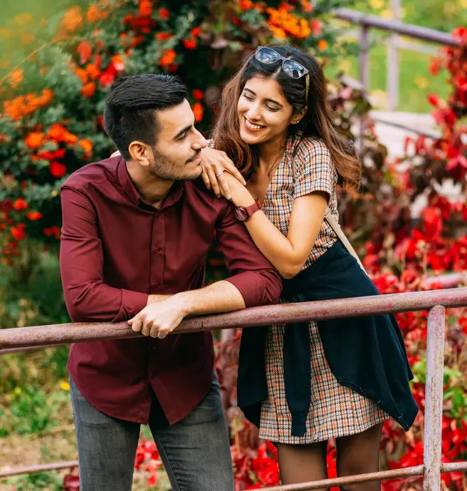 Indian singles at a Bay Area matchmaking and speed dating event.