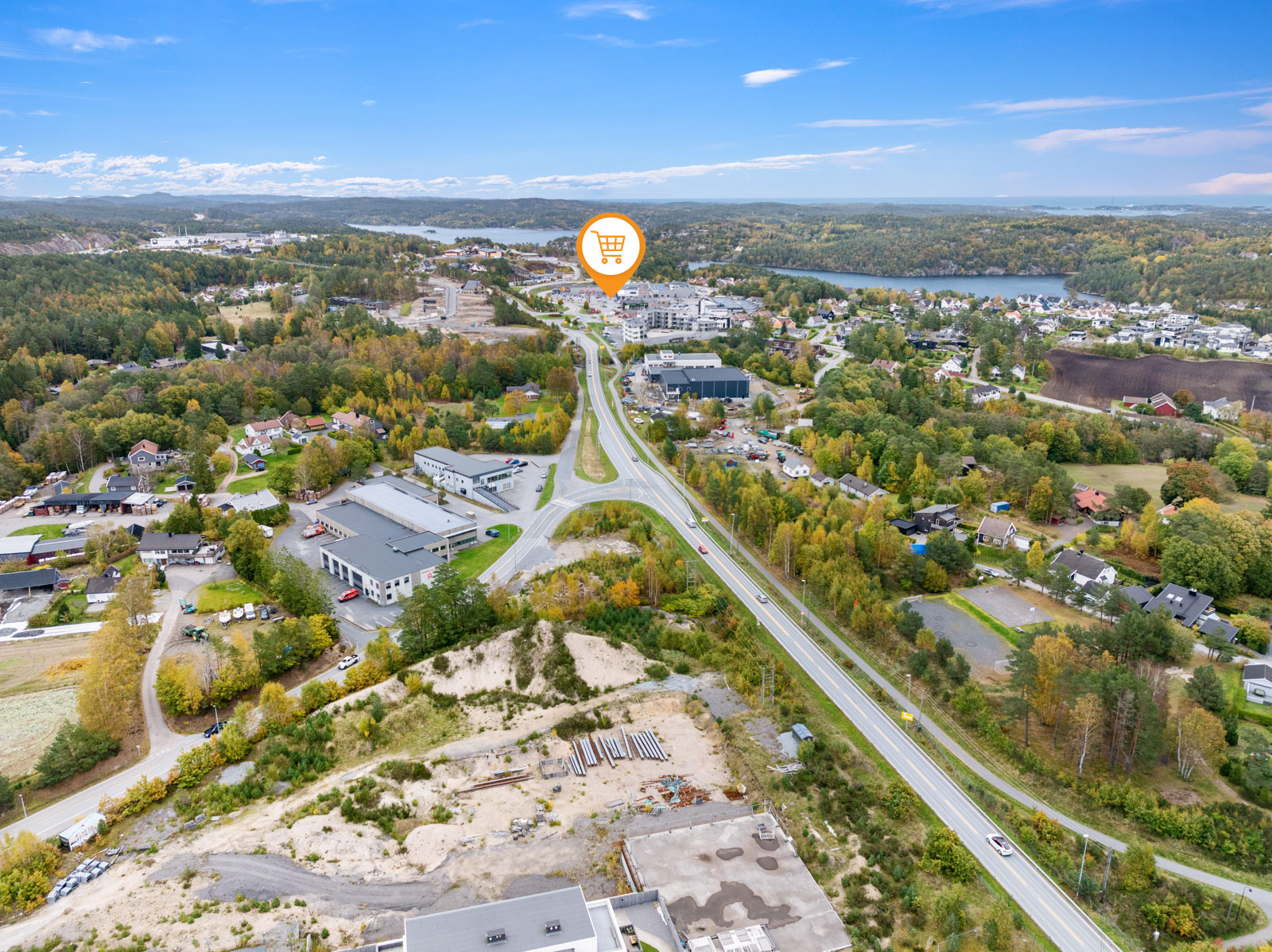 Avstand til shopping.