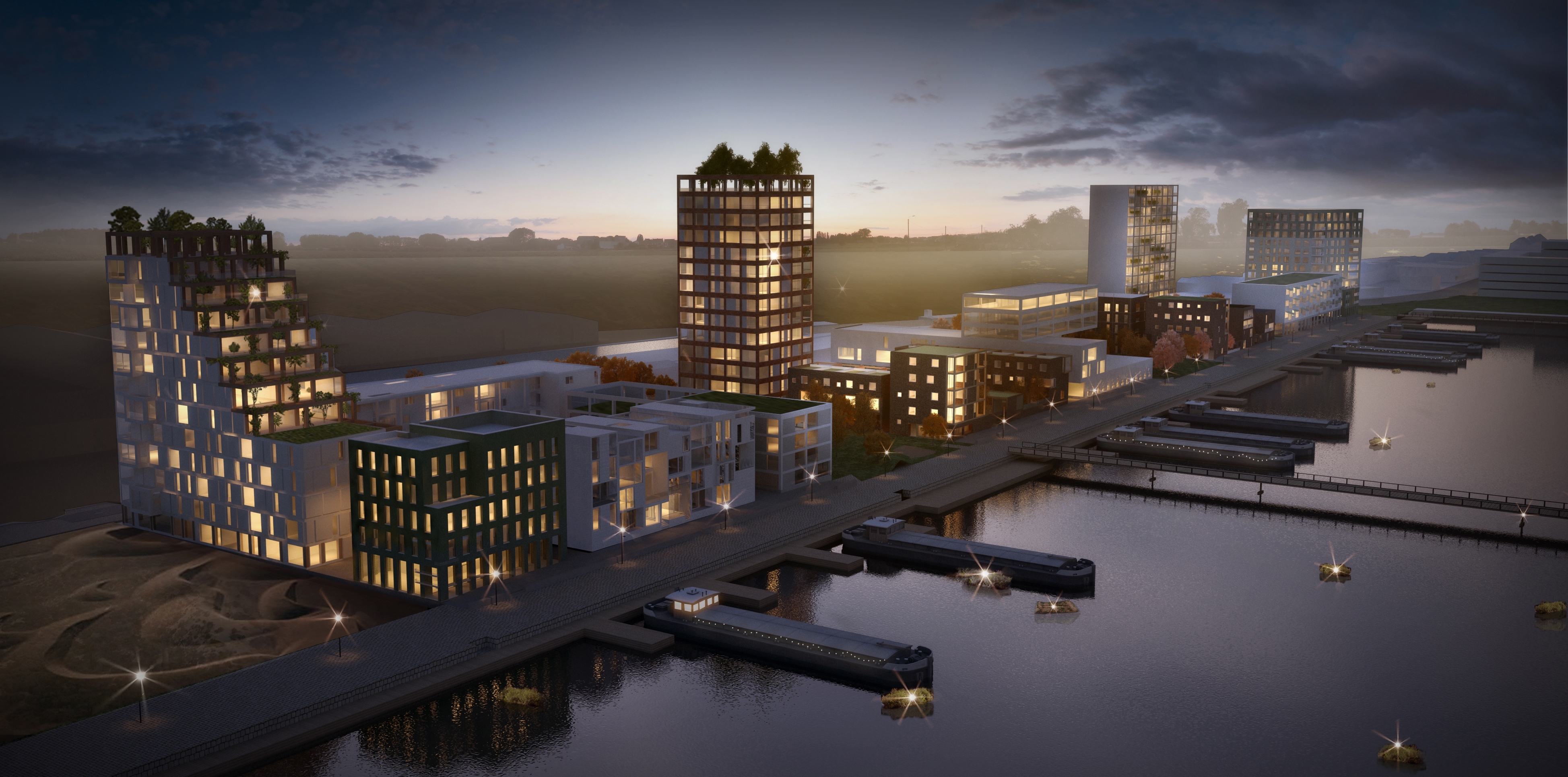 De Nieuwe Dokken - Conceptstudie warmtenet