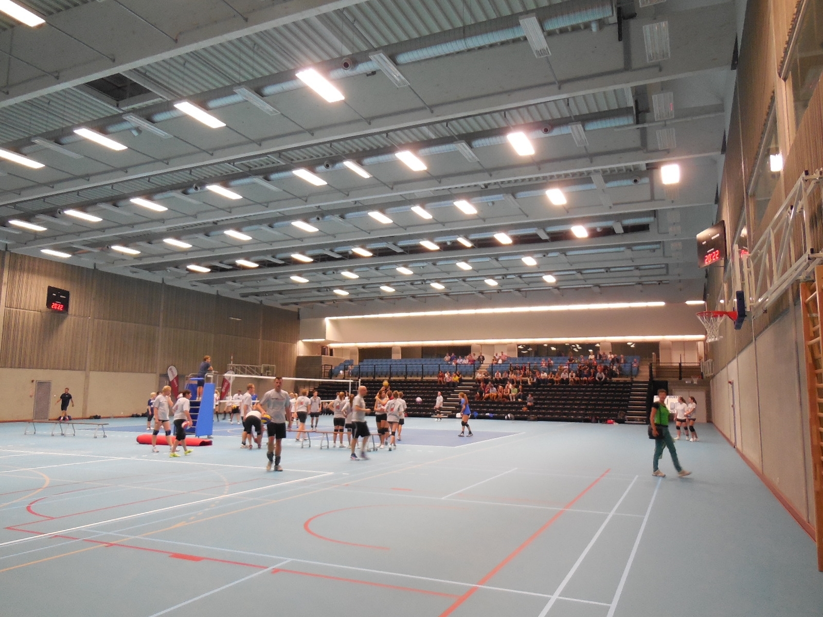 Herinrichten site EDUGO en nieuwe sporthal