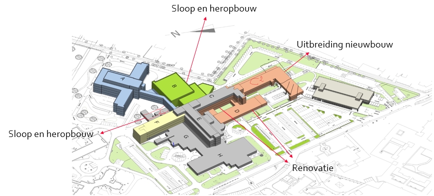AZ Sint-Jozef Malle - masterplanstudie warmte en koude