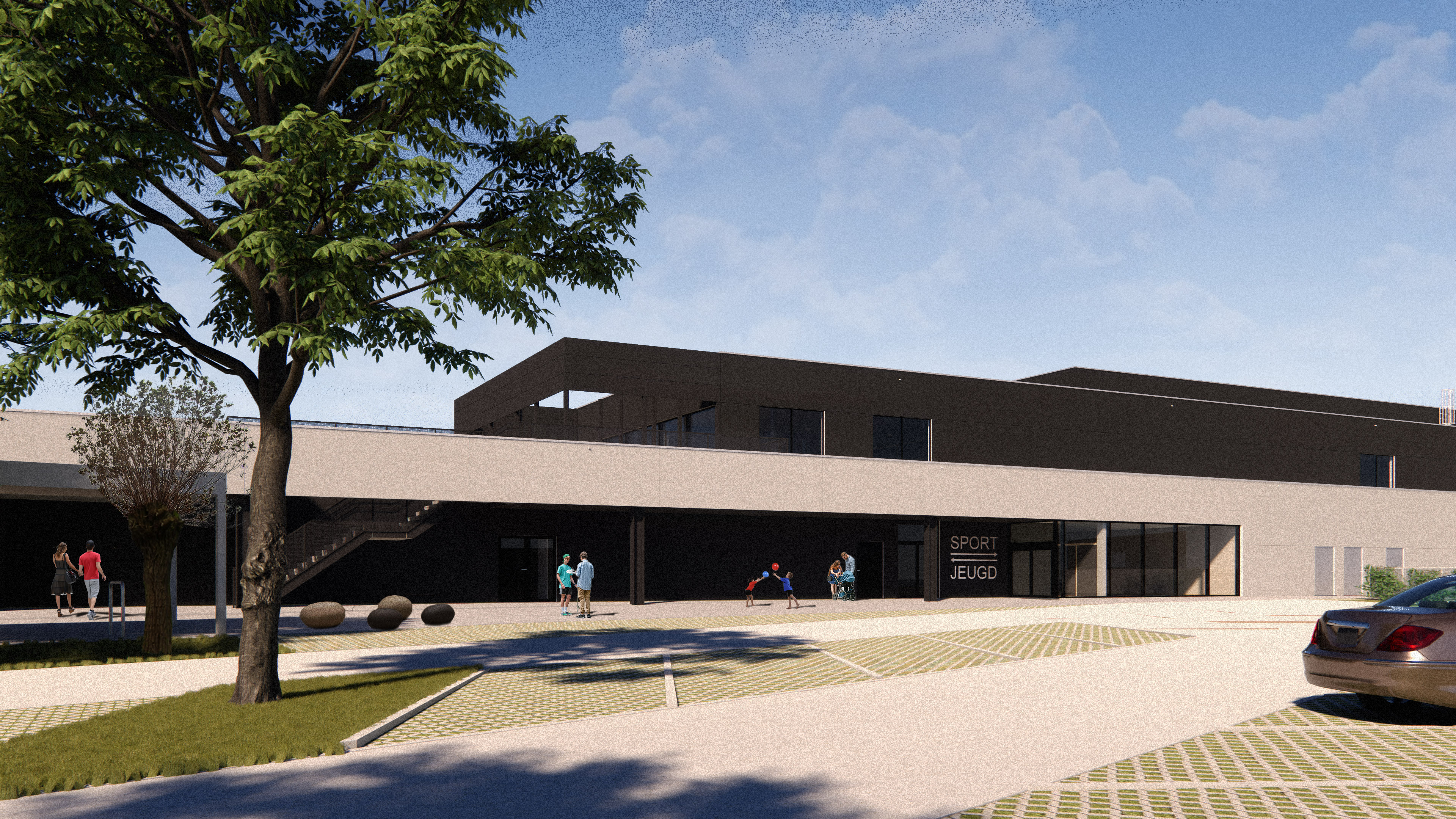 Sportzaal en jeugdcentrum Nieuwpoort