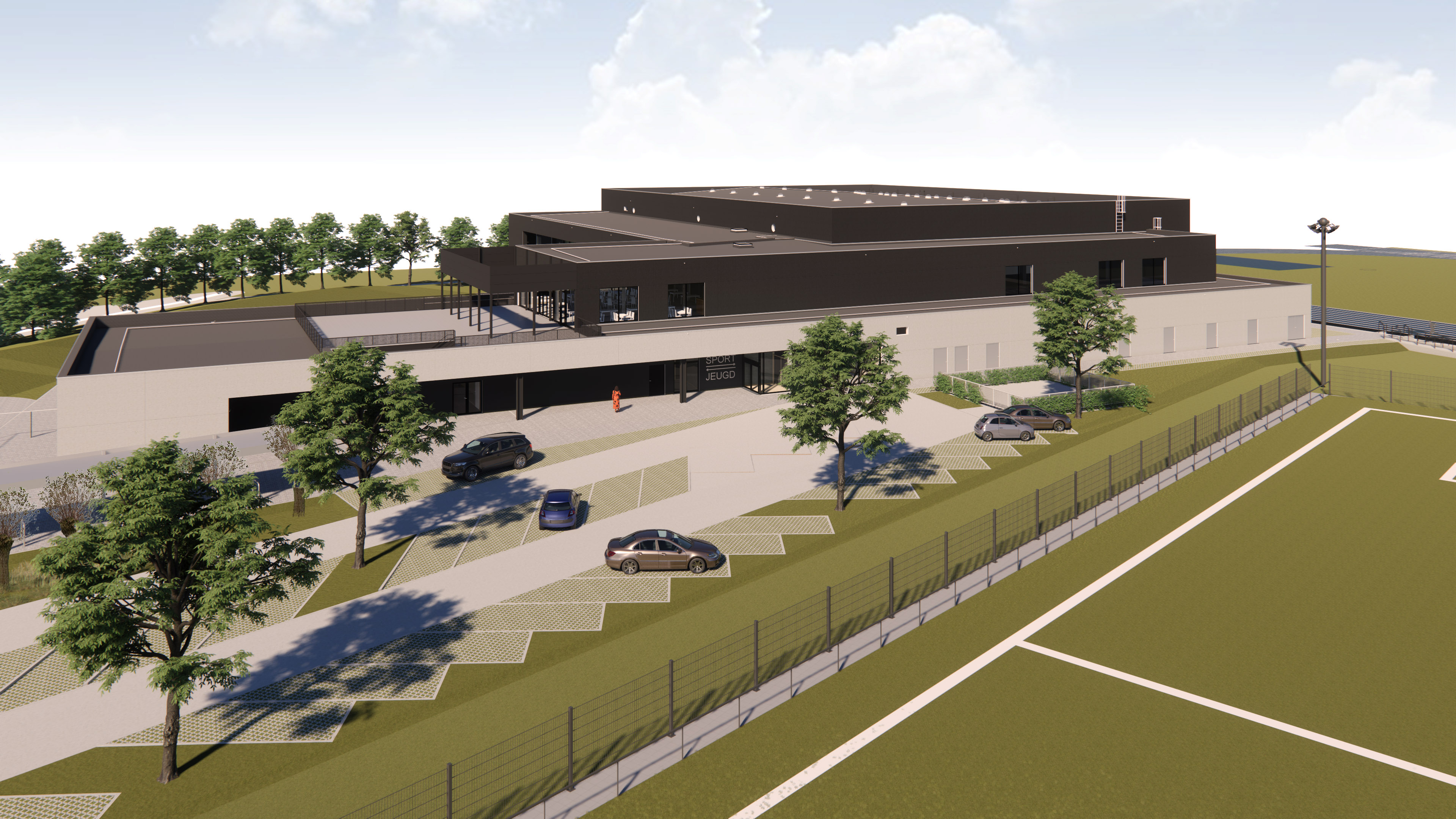 Sportzaal en jeugdcentrum Nieuwpoort