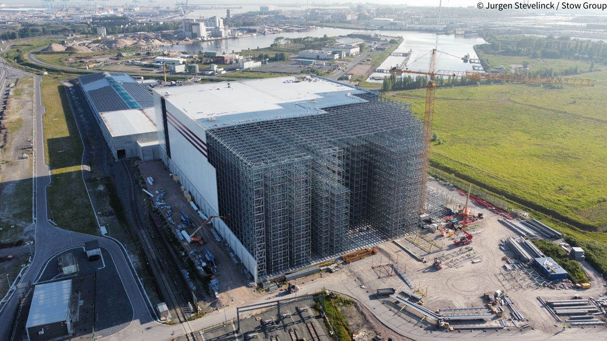 Nieuwe site van ECS in Zeebrugge is gasloos en brandveilig