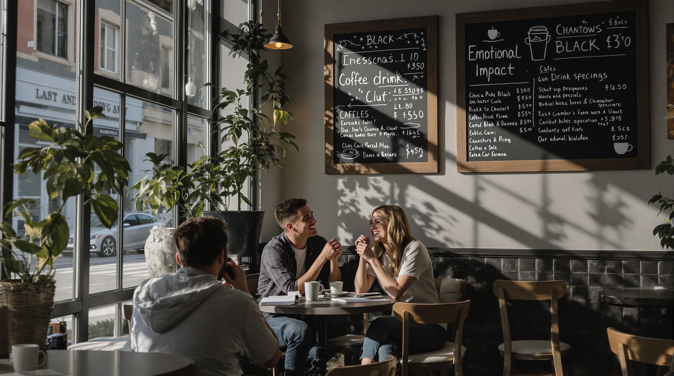 Photographer captures emotional connection in cozy cafe