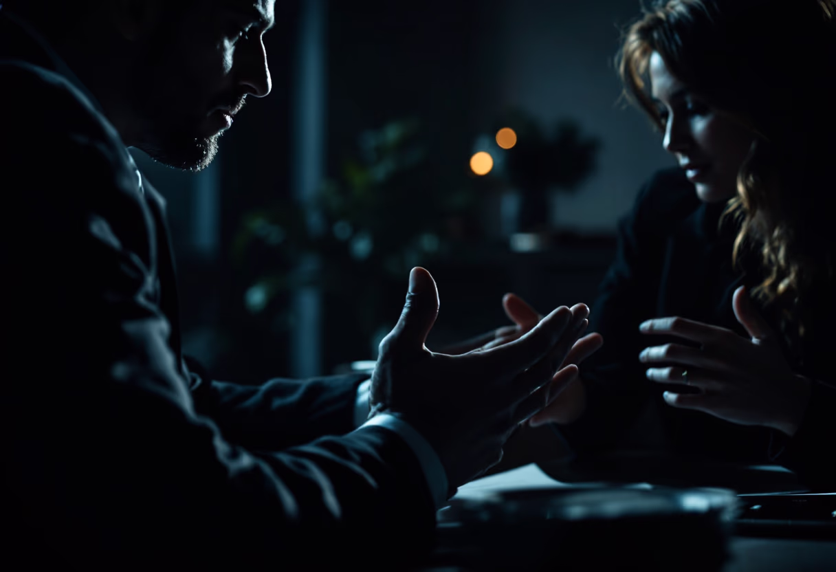 image of professional discussing a financial strategy with a client