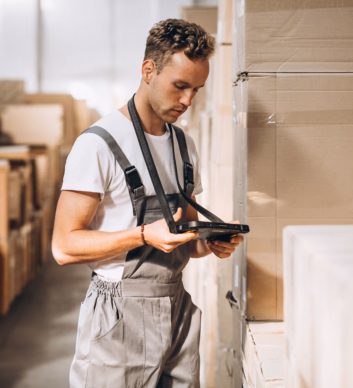 Task dashboard over a glass office building showing today’s tasks with counts for To Do, In Progress, and Completed. A task is assigned to Phill Smith and includes a yes/no control question.