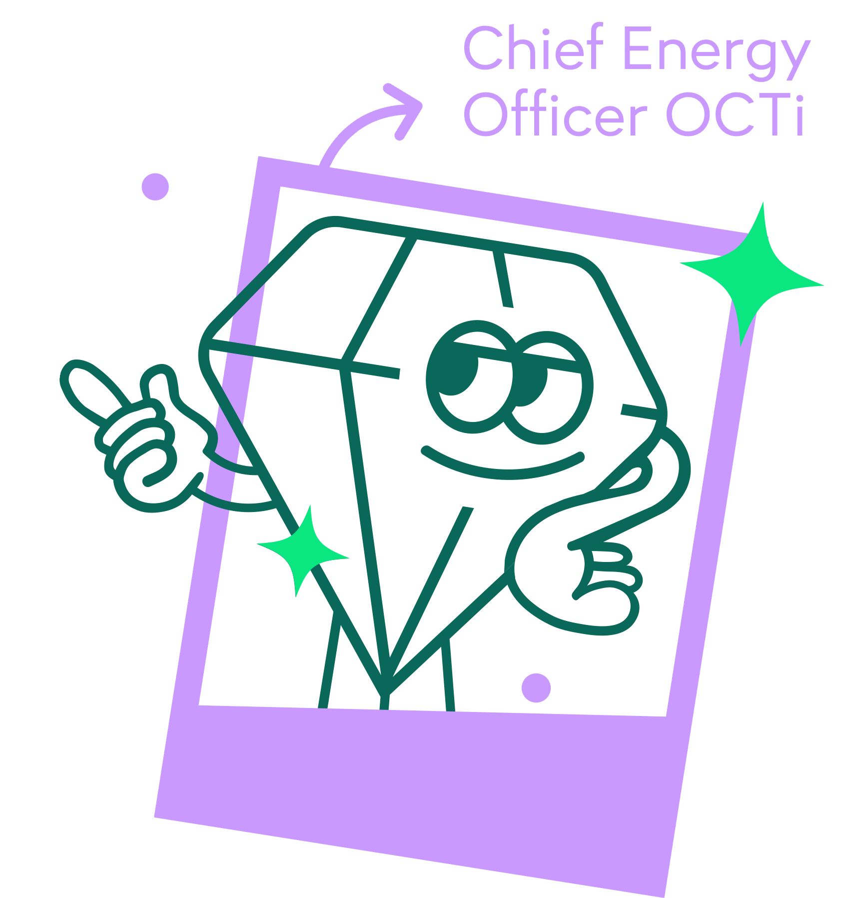 OCTi your chief energy officer in a picture
