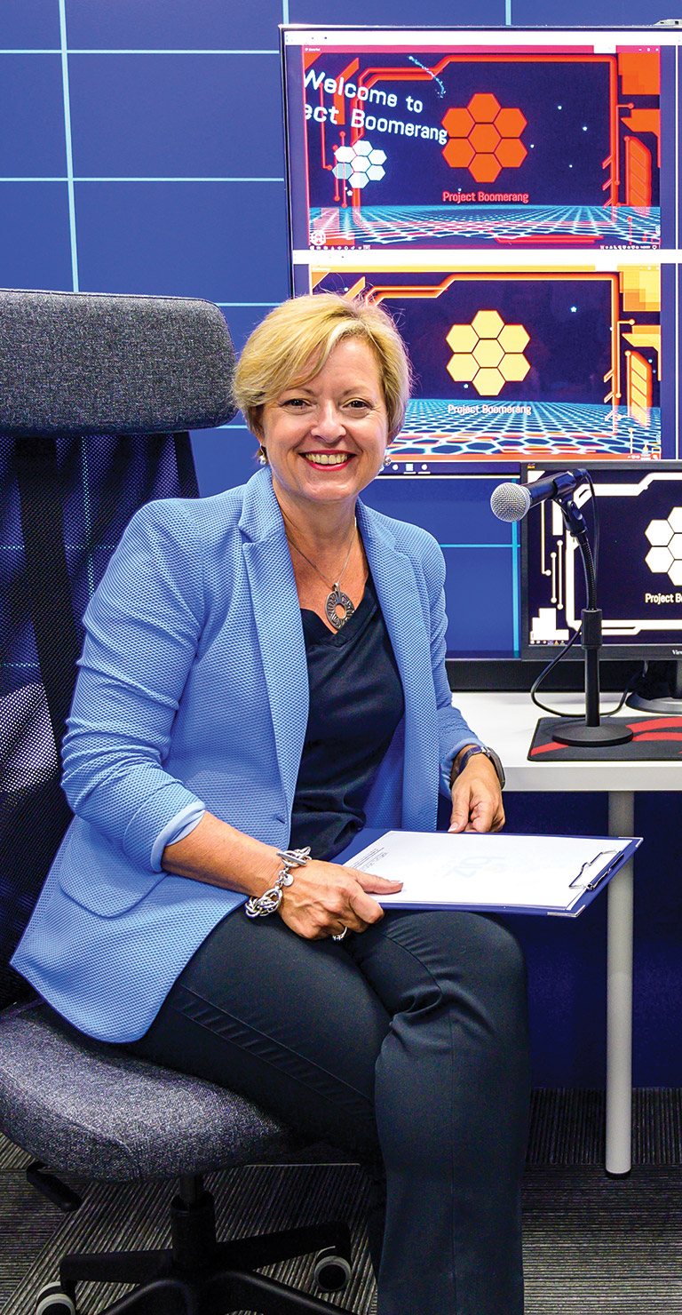 Evening view of Dubai Outsource City from afar UAE To Become A World Leader in Future Learning