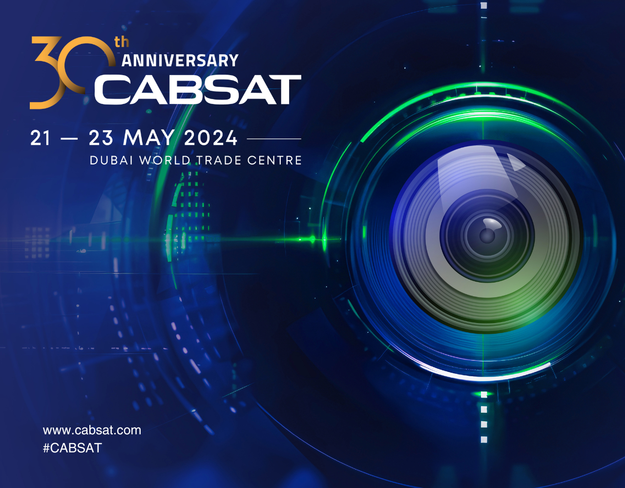 30th Anniversary CABSAT 2024 30th Anniversary CABSAT 2024