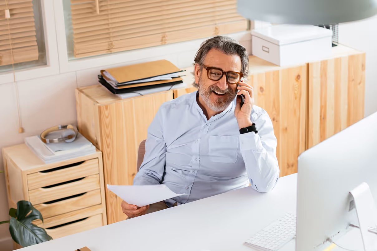 Birdcall team having a meeting for implementation