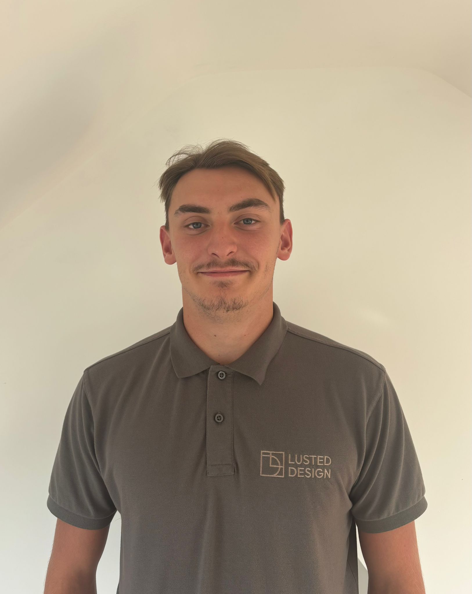 image of a technician installing solar panels