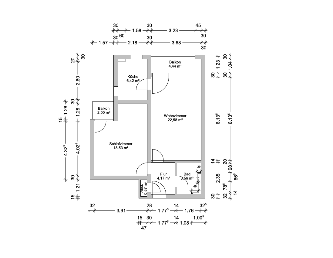 2-Zimmer-Eigentumswohnung mit Balkon & TG-Stellplatz in München-Berg am Laim