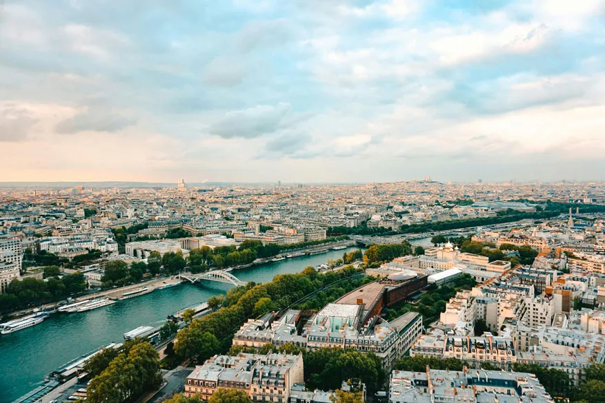 Photographie plan large de Paris en Île-de-France
