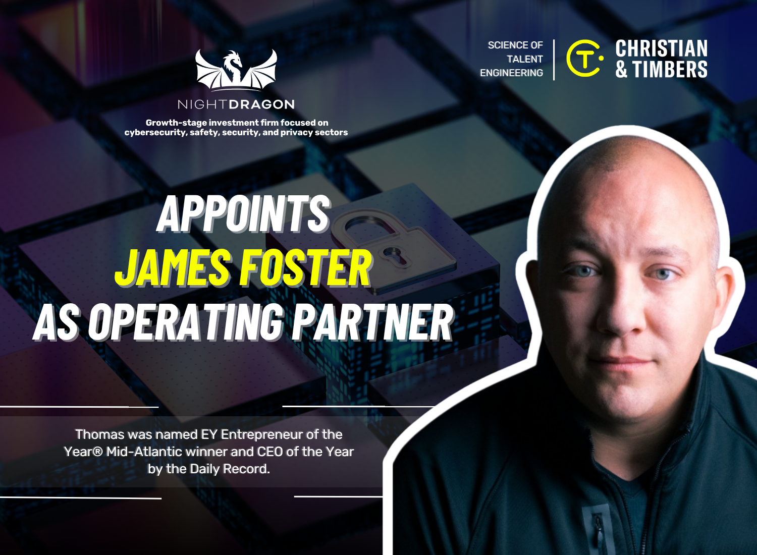 James C. Foster Joins NightDragon as Operating Partner