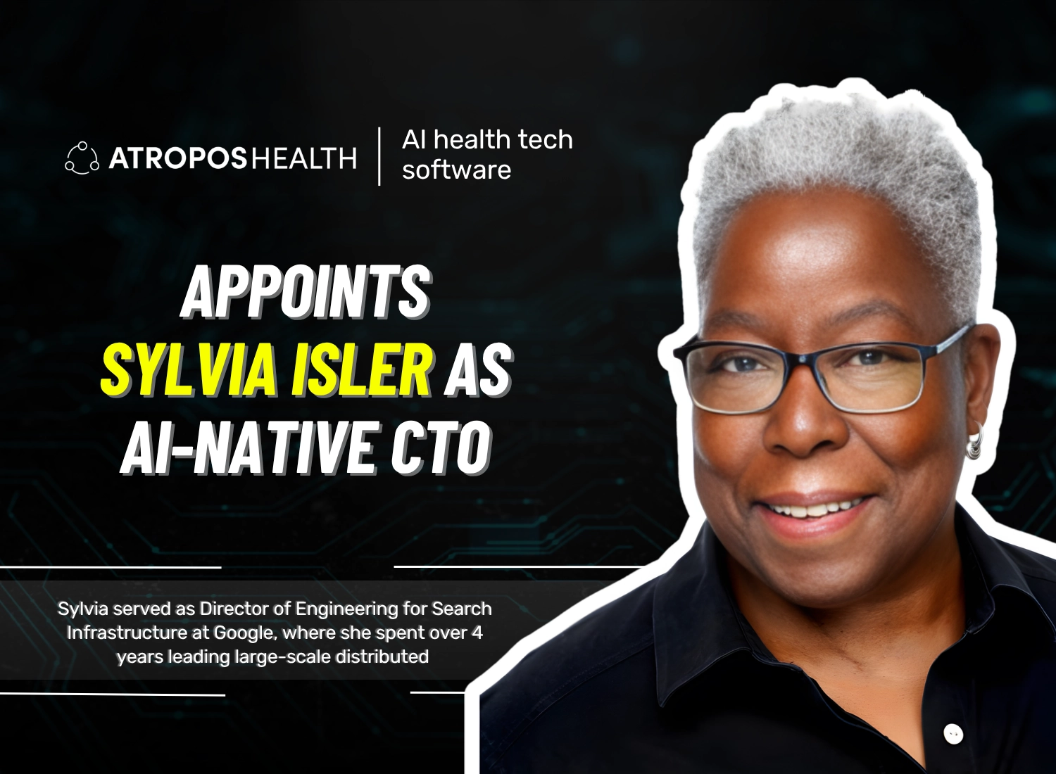 Sylvia Isler Appointed CTO at Atropos Health