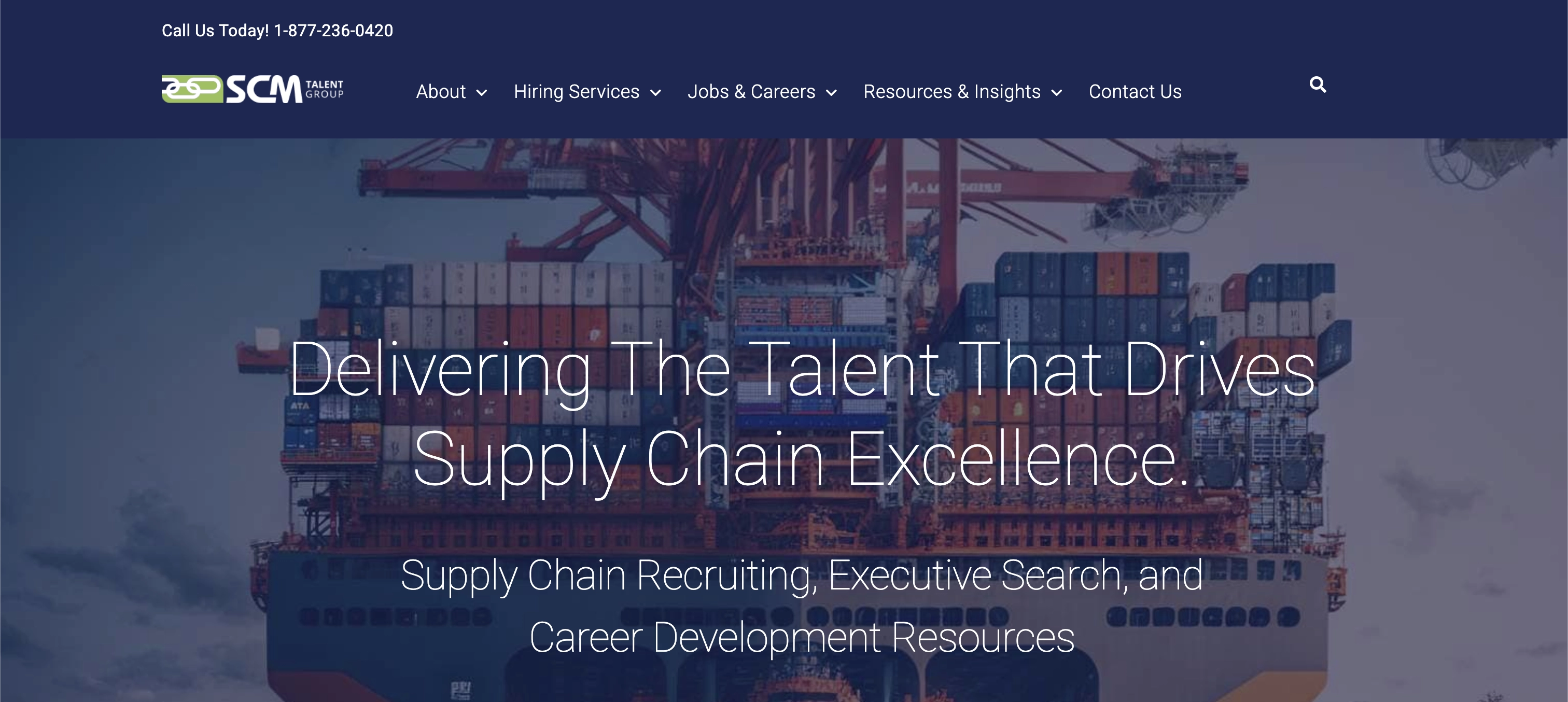 SCM Talent Group supply chain and manufacturing recruiter
