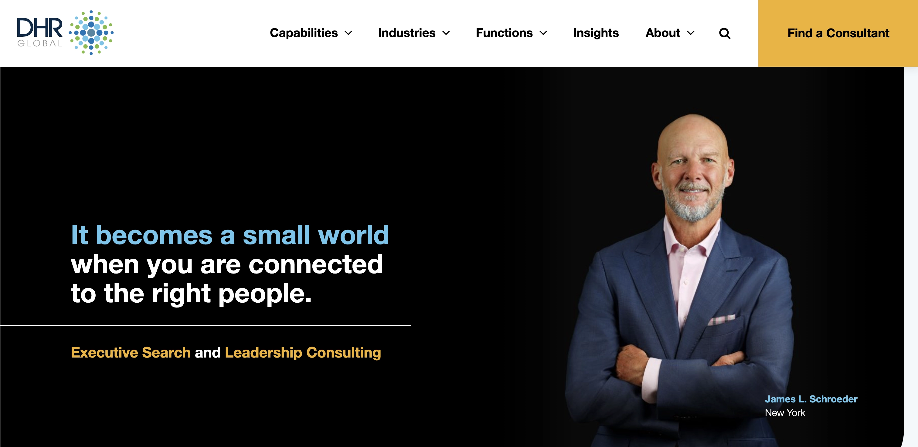 DHR Global executive search firm