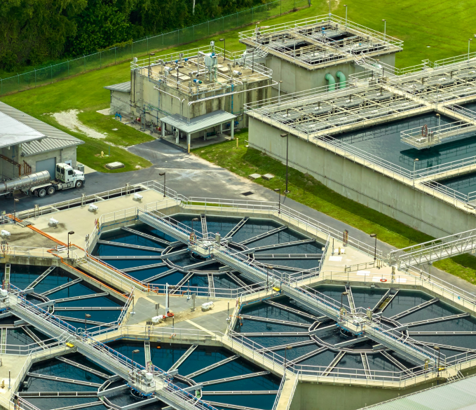 water and waste treatment centre