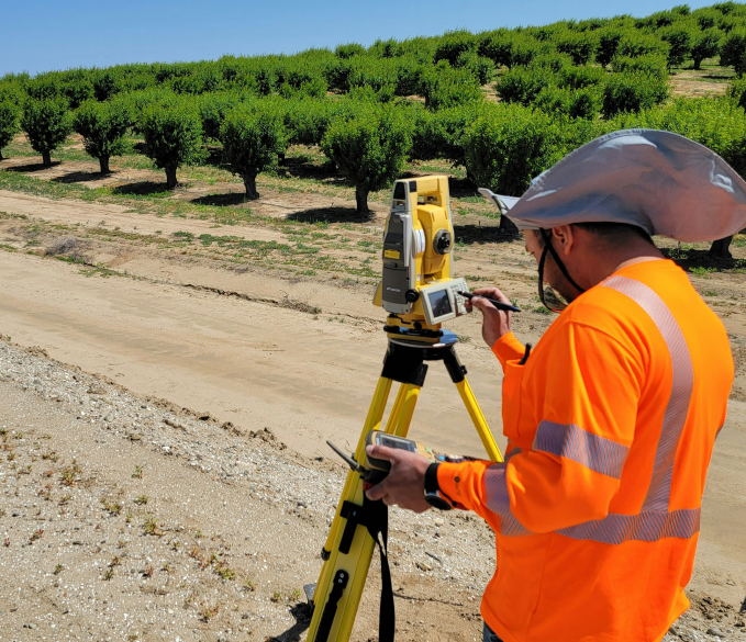 Survey mapping equipment