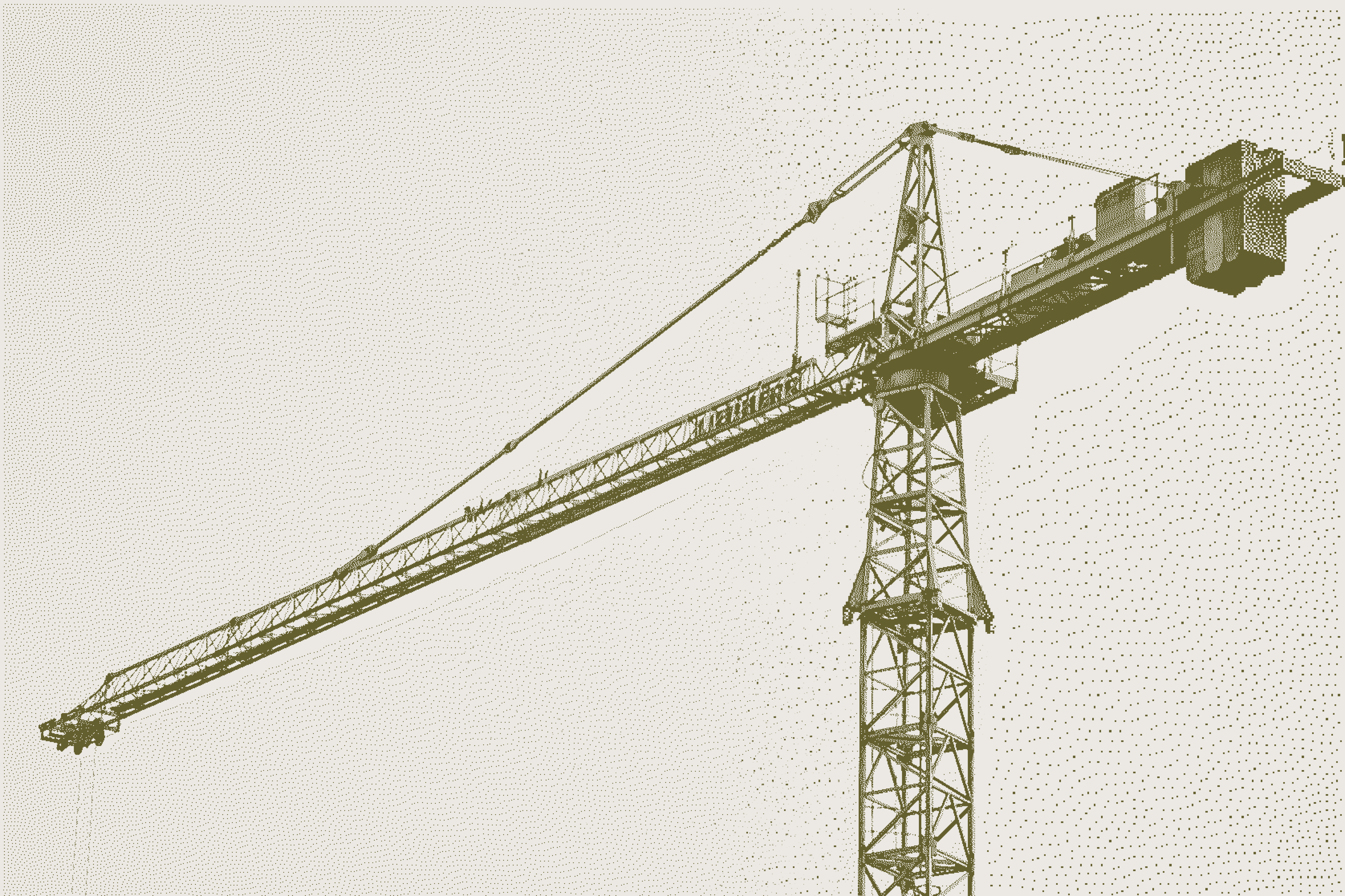 Oil pumpjack operating in a field, using RUX field service management software and industry technology.