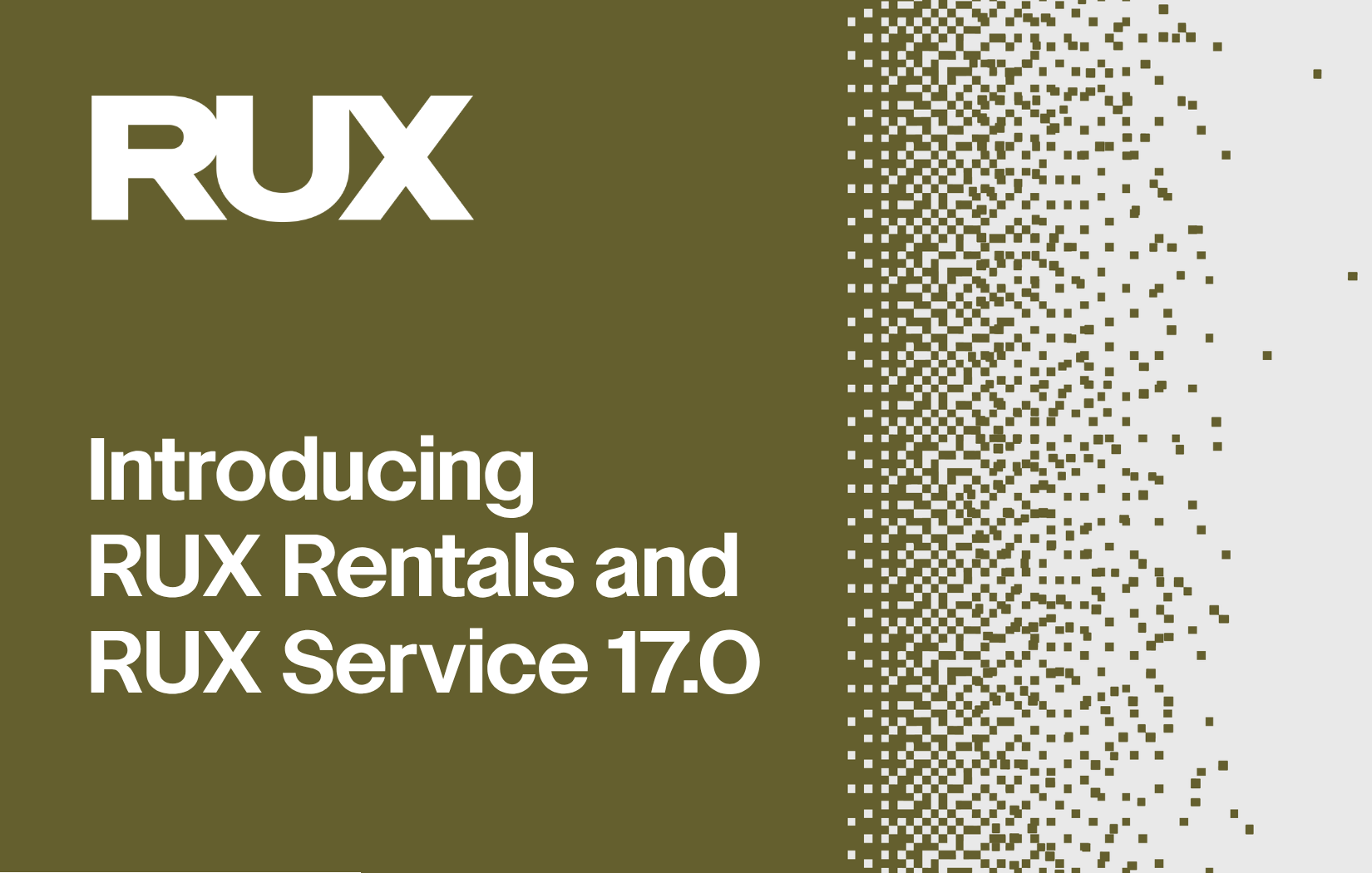 Introducing the new Spring 2026 Releases for RUX Rentals and RUX Service