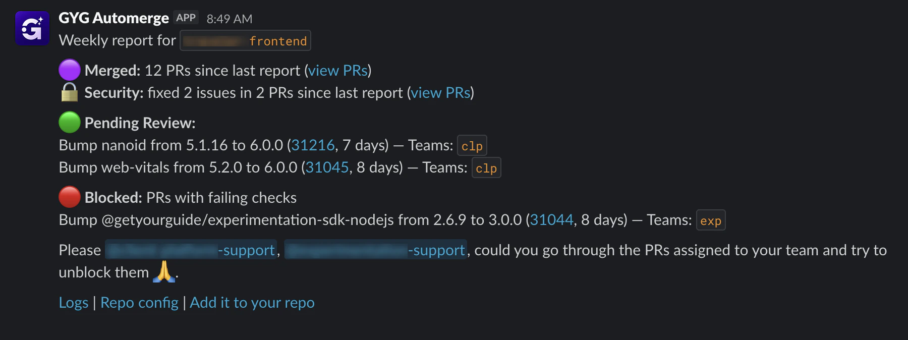 Weekly digest