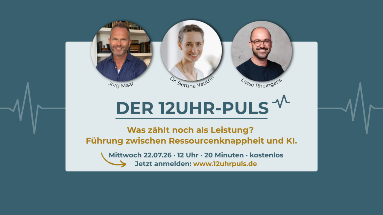 Der 12-Uhr-Puls: Was zählt noch als Leistung?