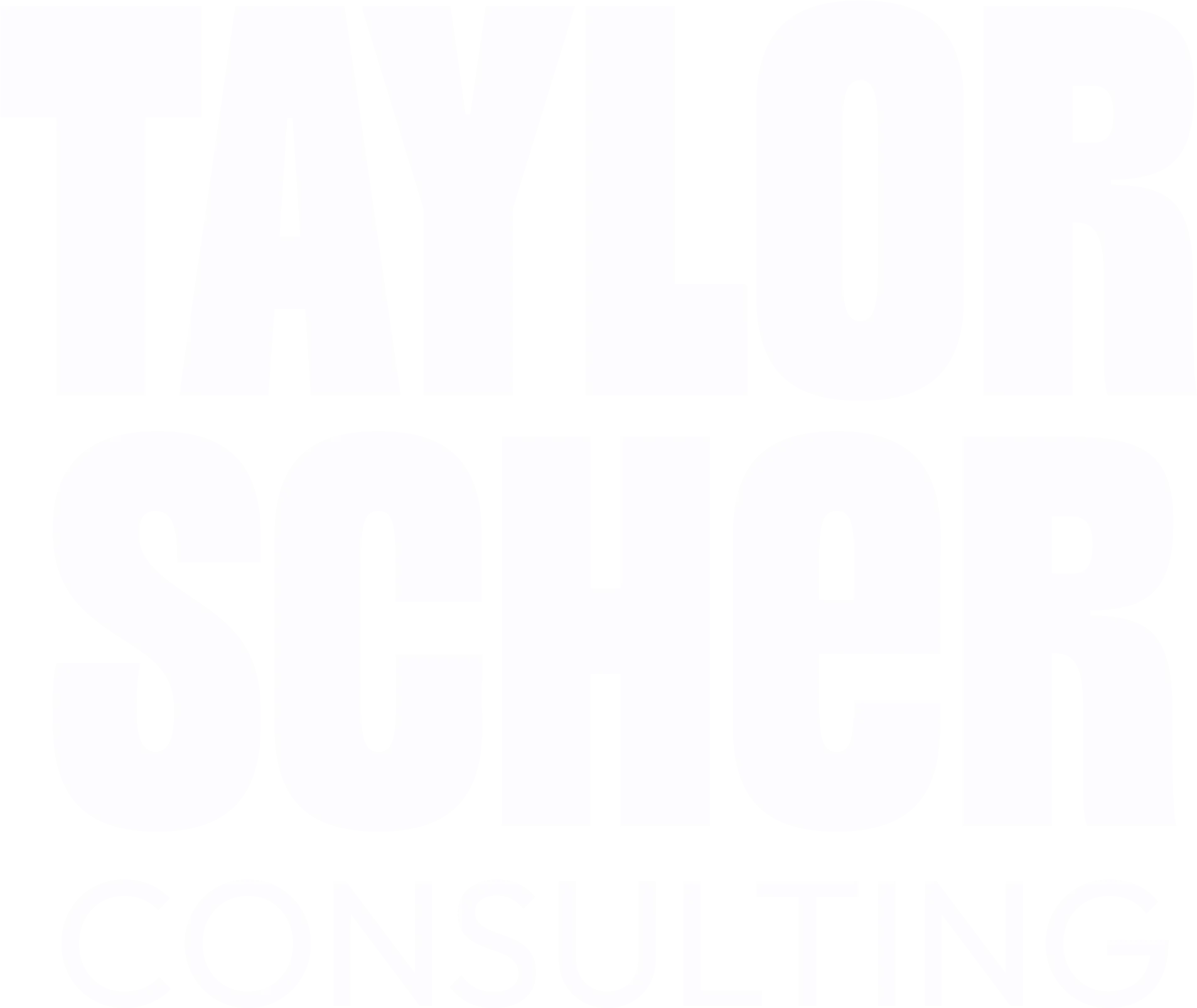 A stacked logo for Taylor Scher Consulting.