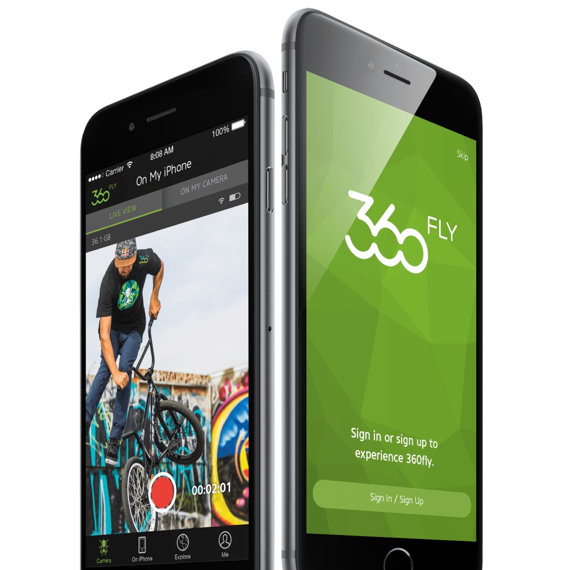 360 App UI