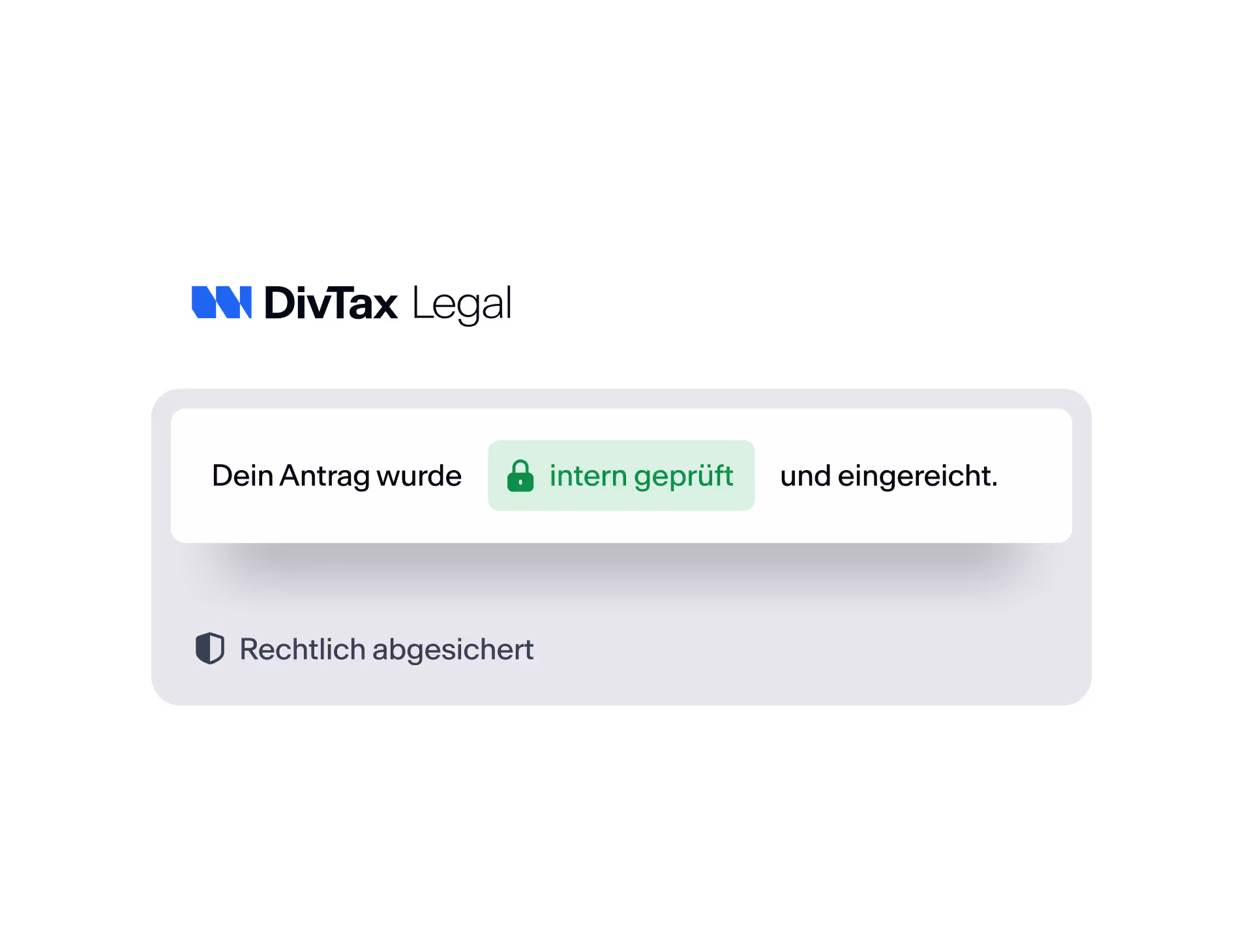 Abstrakte Visualisierung für DivTax Legal