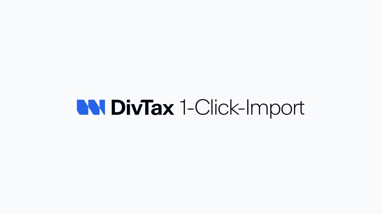 Neu bei DivTax: Der 1-Click Depotimport von Parqet und DivvyDiary ermöglicht eine noch schnellere Quellensteuer-Rückerstattung. Importiere jetzt Deine Depots in Sekunden!