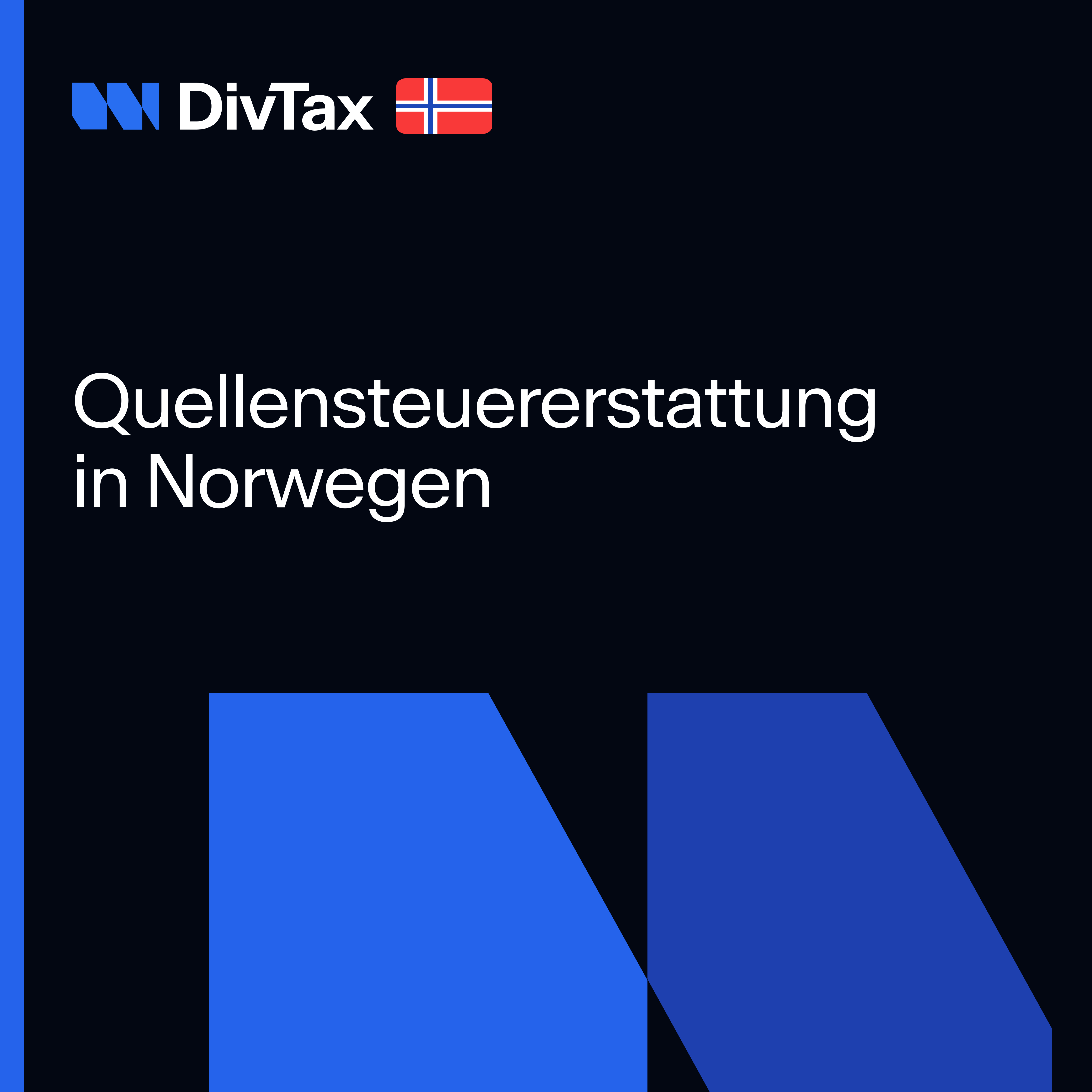 Wer norwegische Aktien wie Equinor, Telenor oder Orkla hält, zahlt 25 % Quellensteuer auf Dividenden – 10 % davon kannst du dir erstatten lassen. Erfahre hier, wie du den Antrag stellst oder die Rückforderung bequem digital mit DivTax abwickelst.