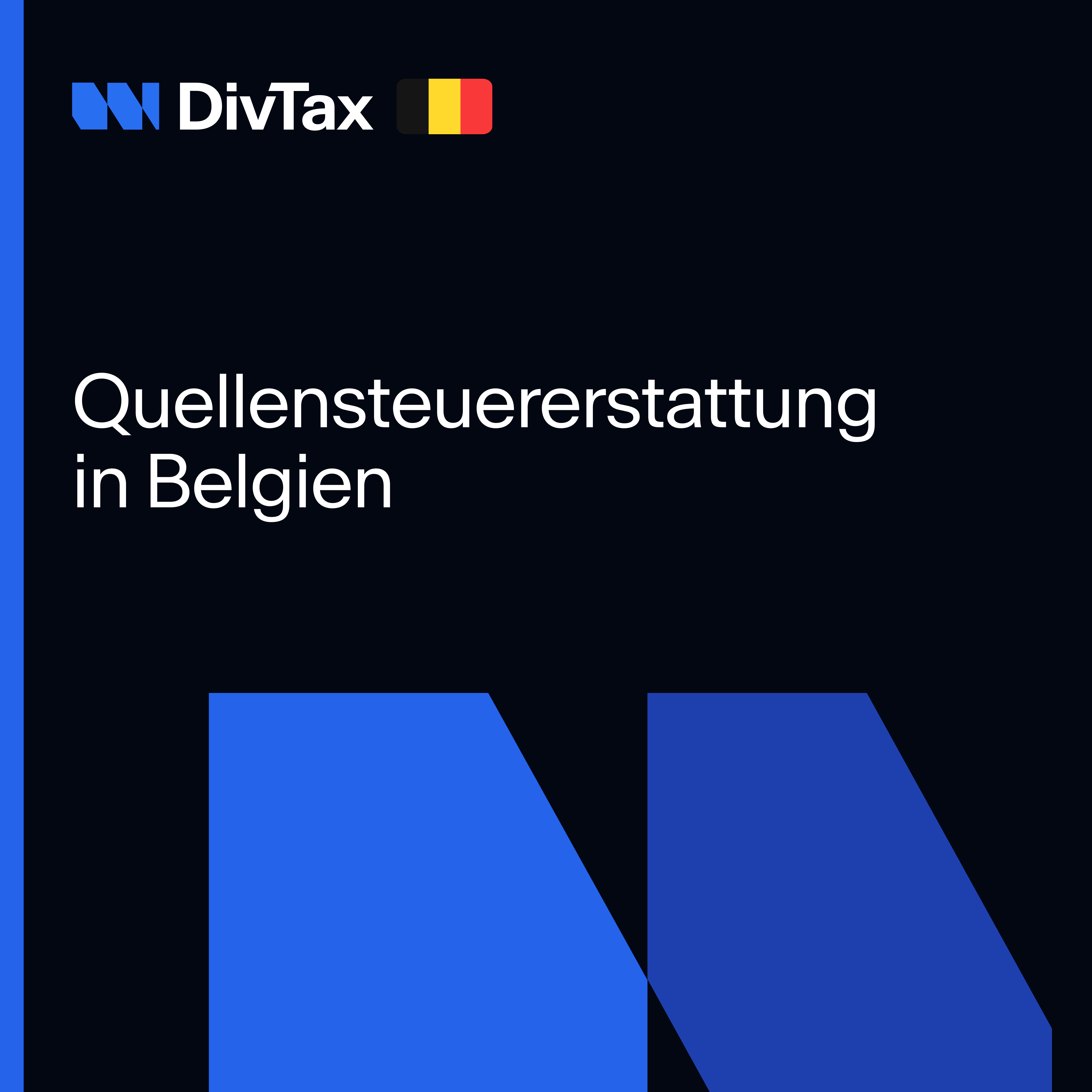 Belgien erhebt 30 % Quellensteuer auf Dividenden – für deutsche Anleger sind davon 15 % nicht anrechenbar, aber rückforderbar. Wie du mit dem Formular 276 DIV die Erstattung beantragst (oder bequem mit DivTax erledigen lässt), erfährst du hier.