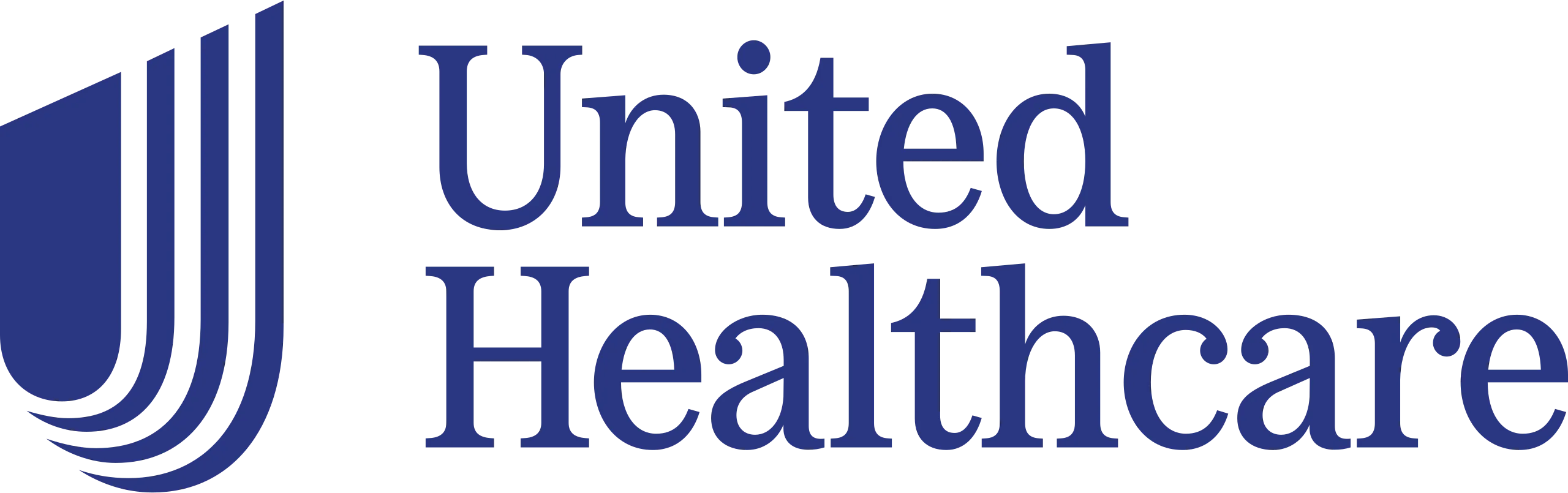 The official blue logo of United Healthcare, a major U.S. health and dental insurance company with comprehensive nationwide plans.