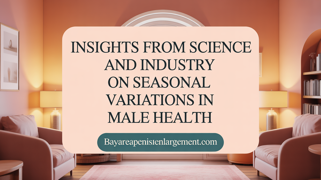 Insights from Science and Industry on Seasonal Variations in Male Health