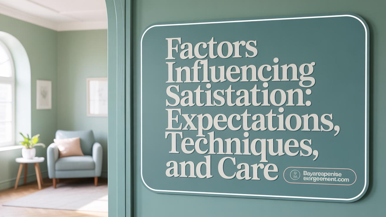Factors Influencing Satisfaction: Expectations, Techniques, and Care