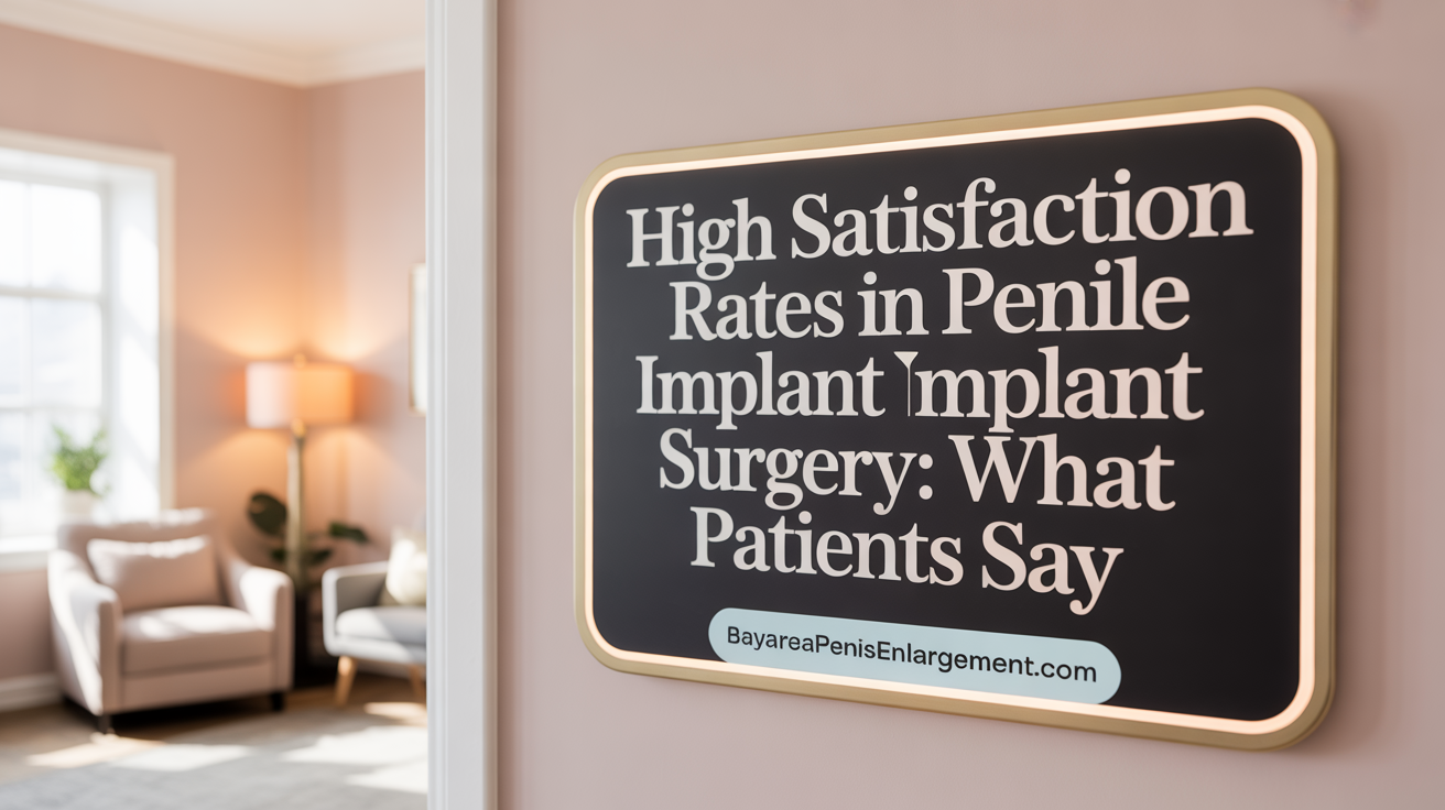 High Satisfaction Rates in Penile Implant Surgery: What Patients Say
