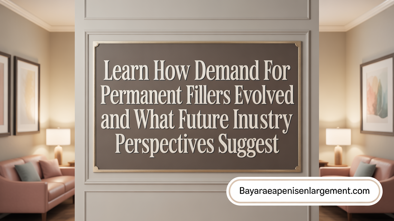 Learn how demand for permanent fillers has evolved and what future industry perspectives suggest.