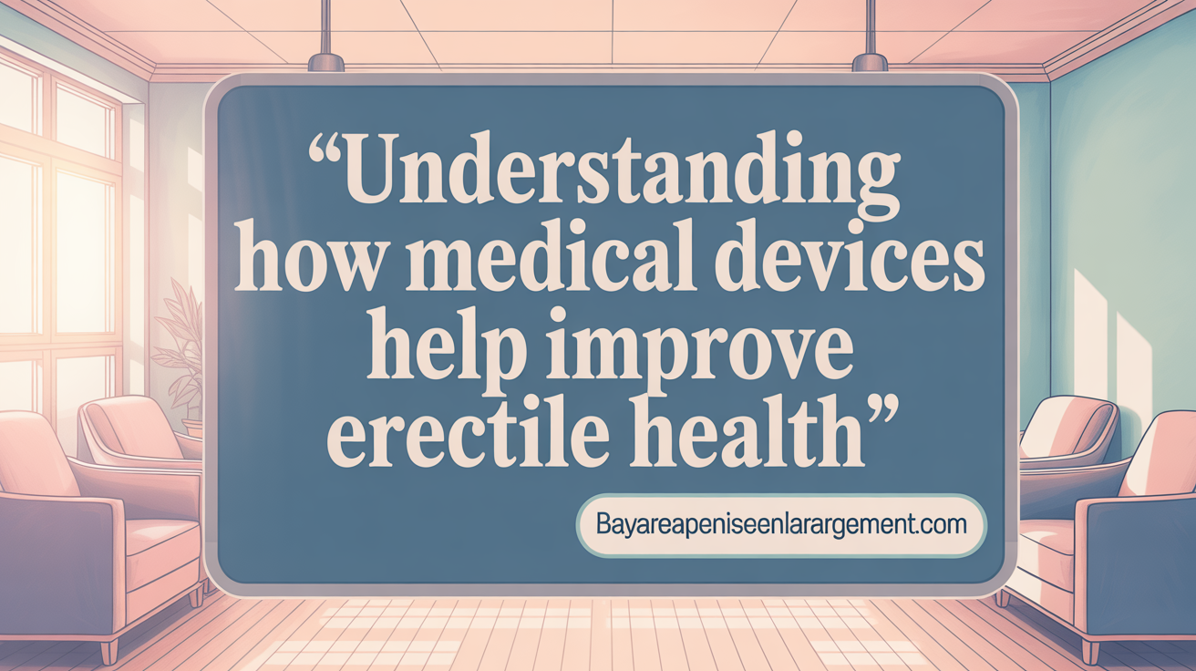 Understanding How Penis Pumps Improve Erectile Dysfunction